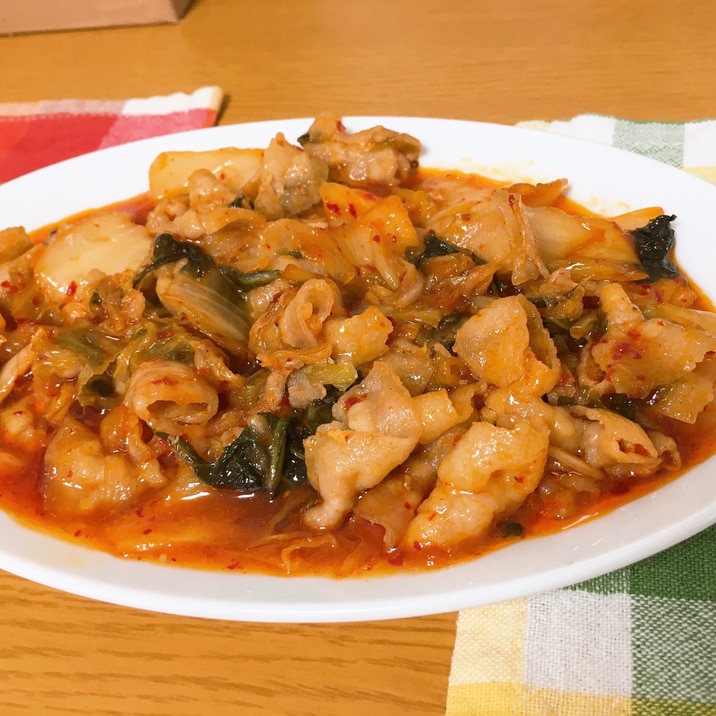 隠し味は家にある○○!美味しい豚キムチ★